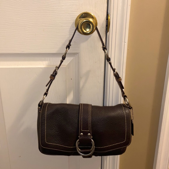 Coach Chelsea Field Leather Satchel #F10893 - Picture 10 of 10